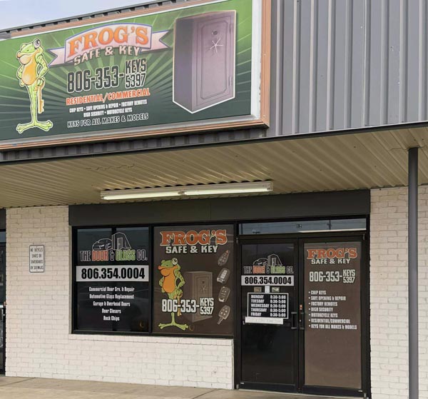 Frog's Safe & Keys Amarillo, TX storefront