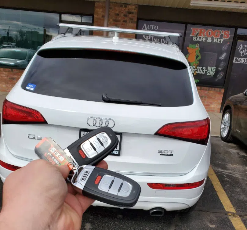 Programmed fobs for an Audi Q5