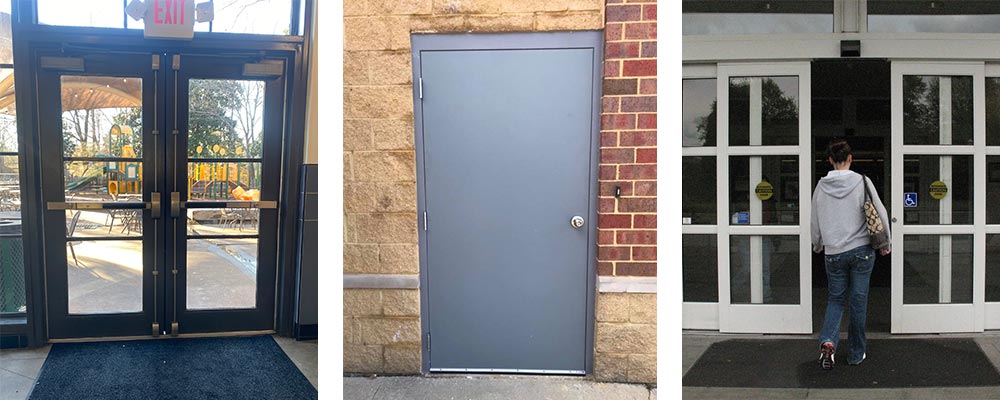 3 types of commercial doors we can install
